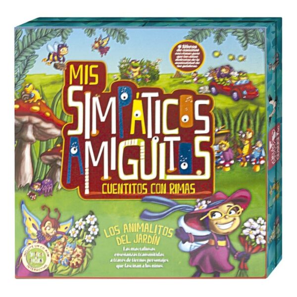 Libro con CD Mis Simpáticos Amiguitos del Jardín