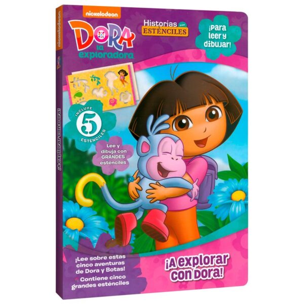 Libro Dora la Exploradora: Historias con Esténciles