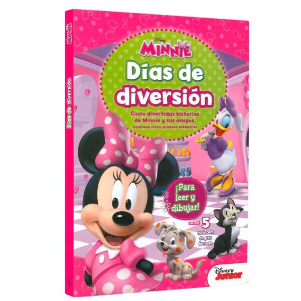 Libro Minnie Días de Diversión: Historias con Esténciles