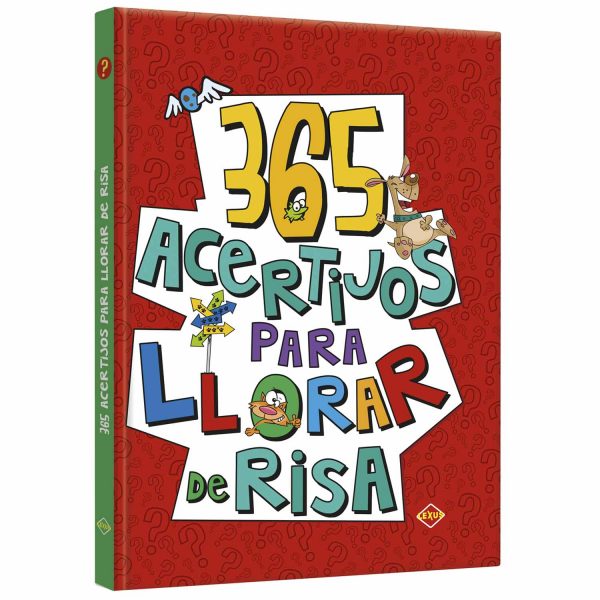 365 Acertijos para Llorar de Risa | Lexus Editores Bolivia