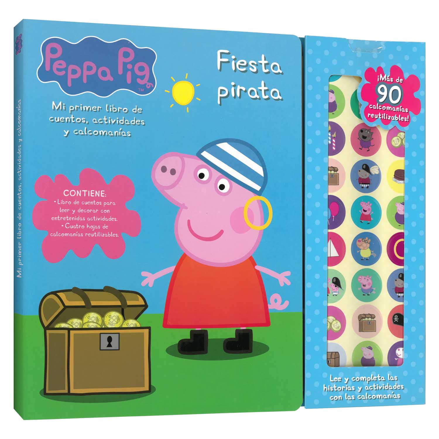 Pegatinas de Peppa Pig para recuerdos de fiestas 12láminas de Peppa y sus  amigos – Yaxa Store