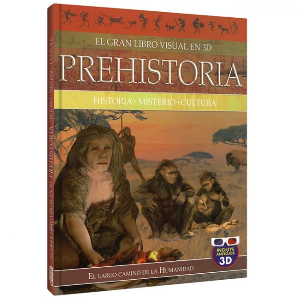 El Gran libro visual en 3D Prehistoria