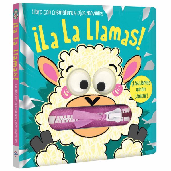 ¡La la Llamas! Cremallera y Ojos Movibles