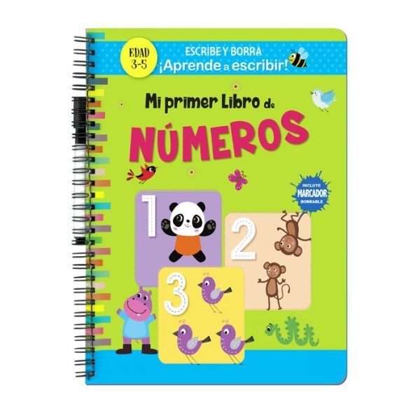 Escribe y Borra: Mi Primer Libro de Números