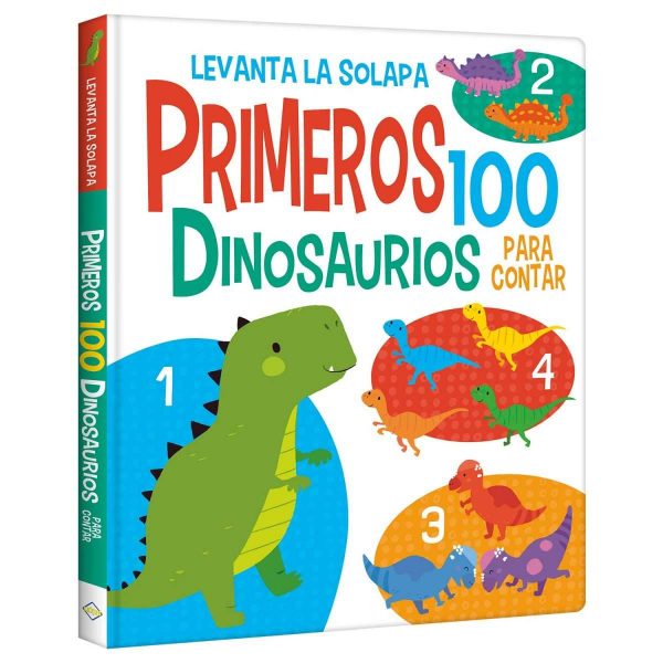 Levanta la Solapa: Primeros 100 Dinosaurios para Contar