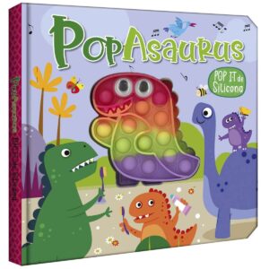 Libro Pop Asaurus - Pop It de Silicona