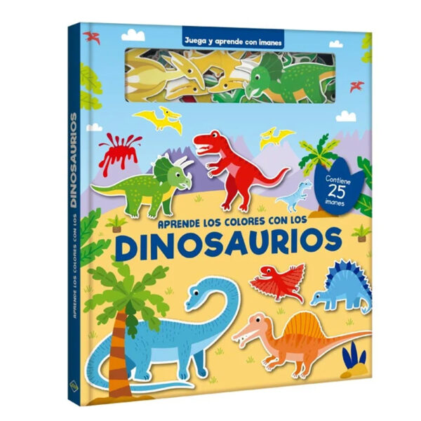 Aprende los Colores con los Dinosaurios - Juega con Imanes