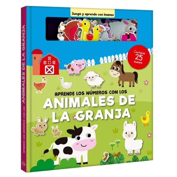 Aprende los Números con los Animales de la Granja - Juega con Imanes - Imagen 2