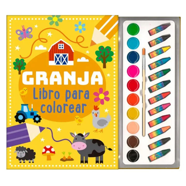 Granja – Libro para Colorear