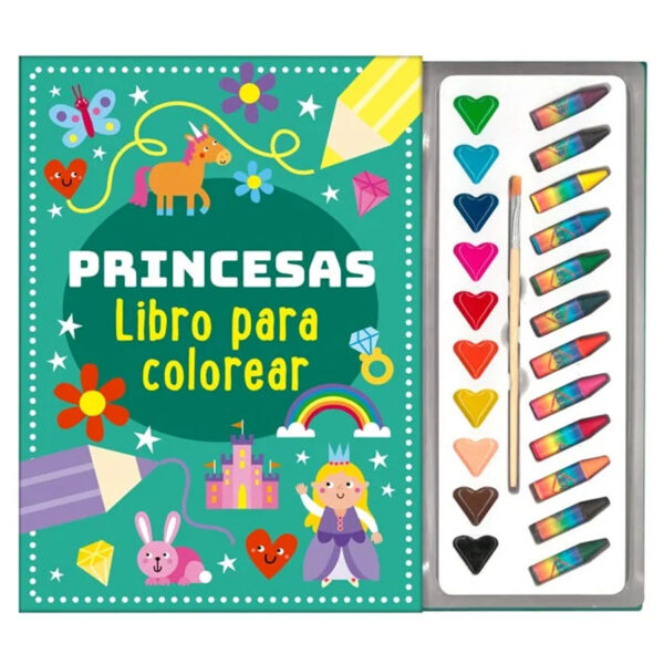 Princesas – Libro para Colorear