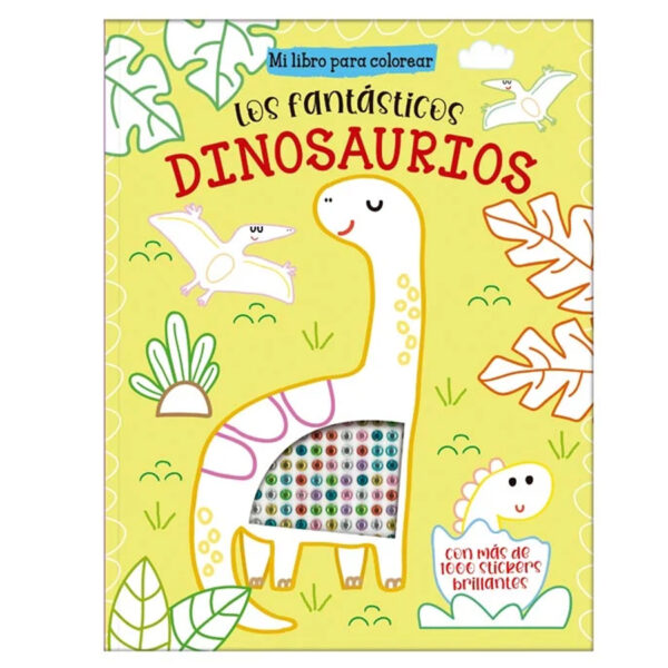 Los Fantásticos Dinosaurios - Stickers brillantes